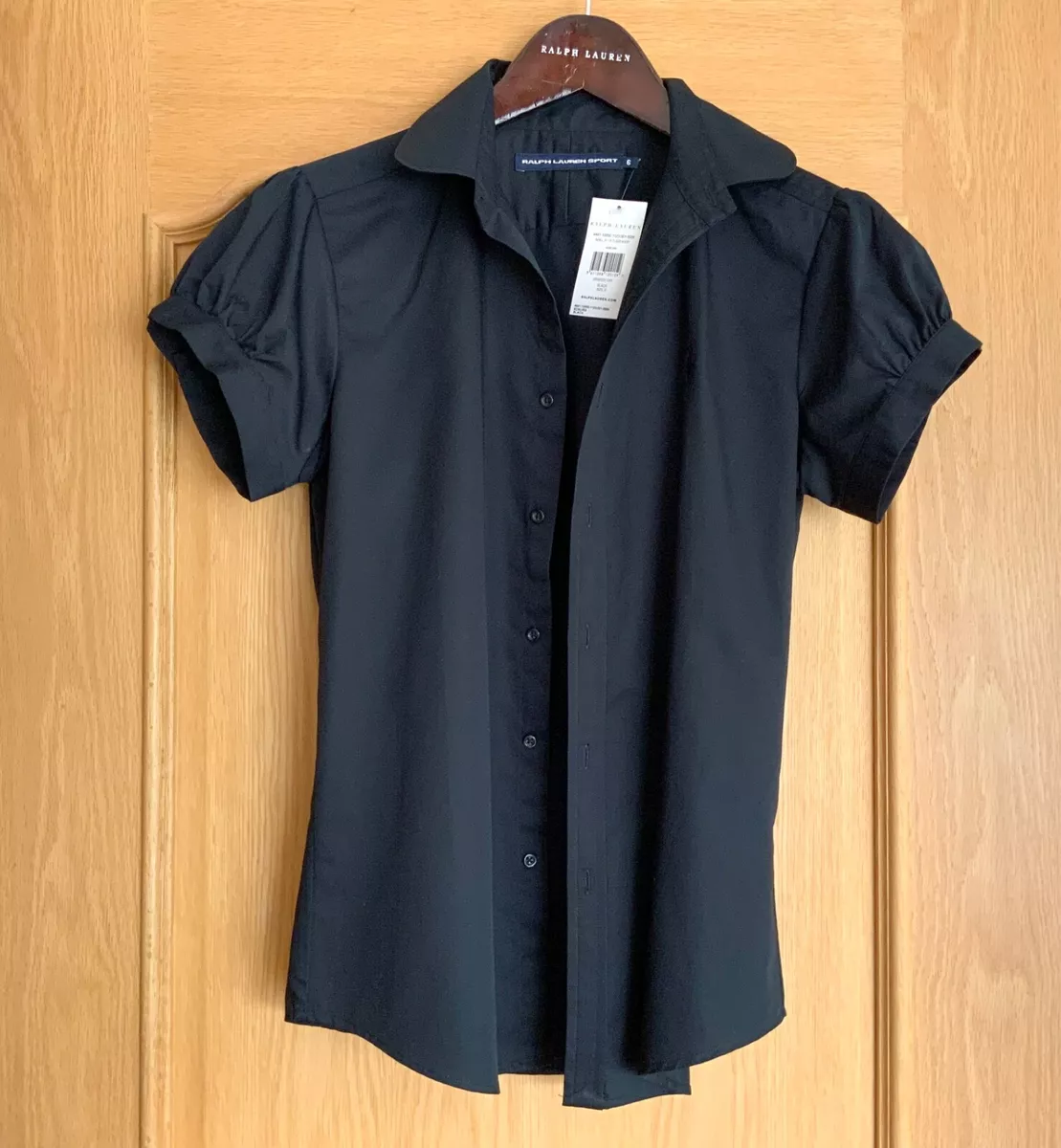 ralph lauren women's short sleeve shirt