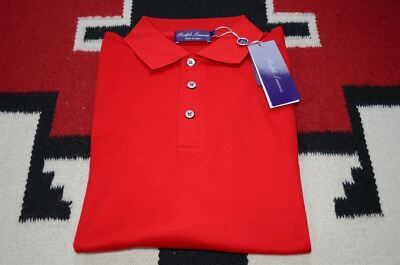 Ralph Lauren Purple Label Made in Italy 100% Cotton Mesh