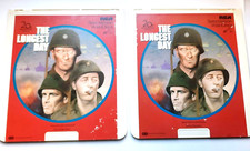 THE LONGEST DAY RCA SelectaVision VideoDiscs 2 Discs 1981