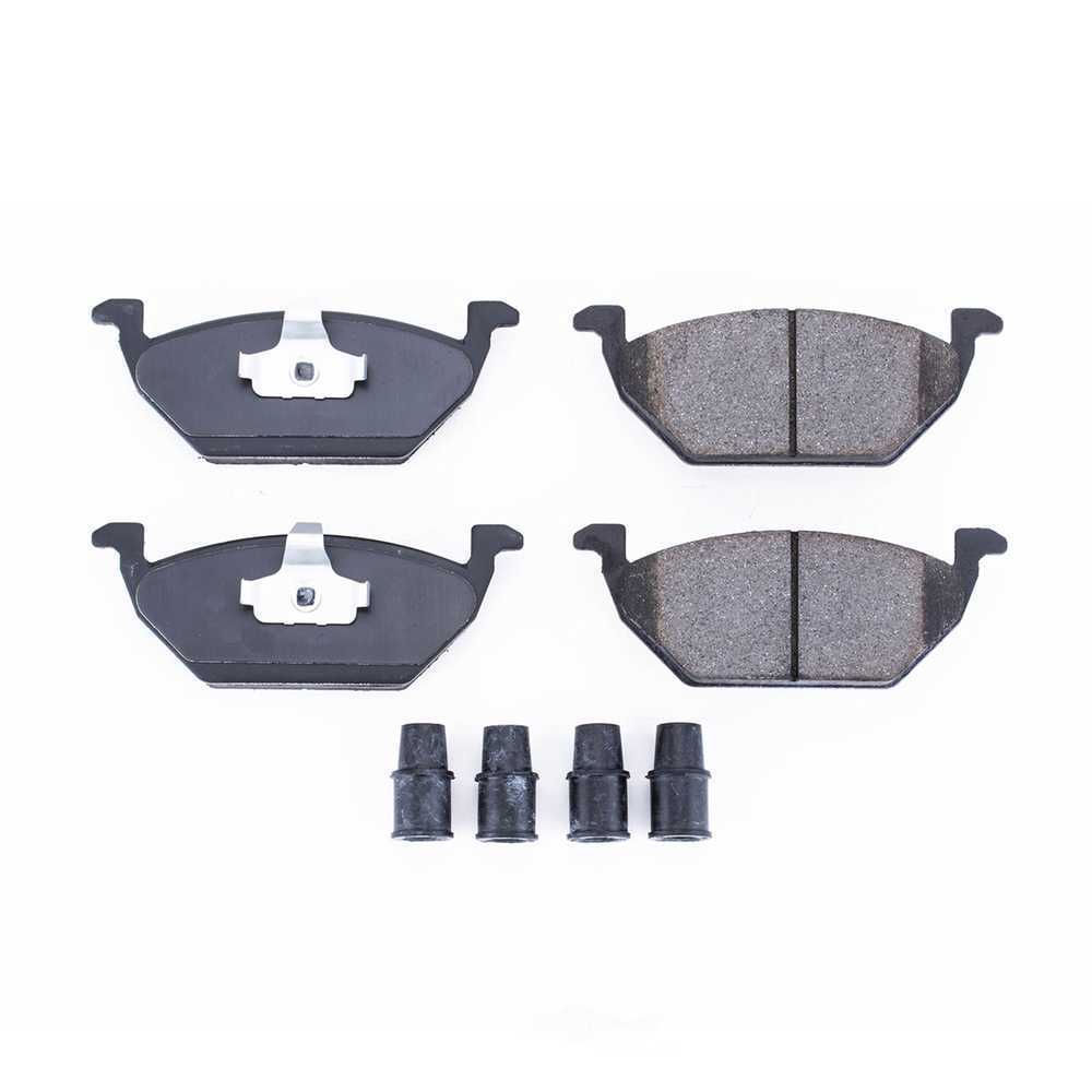 Disc Brake Pad Set-Front Z17 Low-Dust Ceramic Brake Pads with