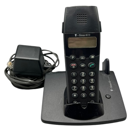 Telekom T Sinus 45 S Festnetztelefon Mobilteil DECT Anrufbeantworter Ladeschale - Zdjęcie 5 z 12