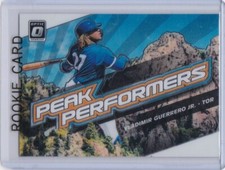 VLADIMIR GUERRERO JR ROOKIE CARD Toronto Blue Jay Baseball 2019 DONRUSS OPTIC RC