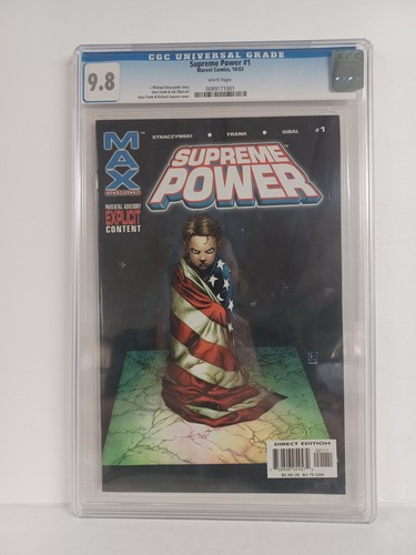 Supreme Power #1 CGC 9.8 1st App Hyperion