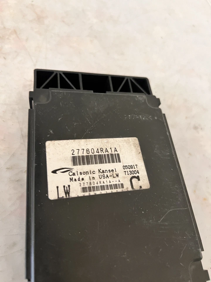 2017 NISSAN MAXIMA AMPLIFIER CONDITIONER CLIMATE CONTROL MODULE OEM Foto 2 de 4