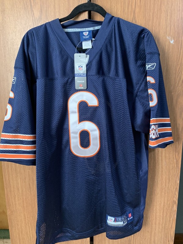NWT Jay Cutler Chicago Bears NFL Football Jersey Reebok Sewn Authentic Sz 50