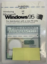 Windows 95 Hewlett-Packard Based Operating System ElectronicsRecycledCom