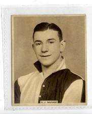(Jc8129-100)  BAT,GUERNSEY FOOTBALLERS,Priaulx,E.J.SAUVAGE,NORTHERNERS,1938,#28