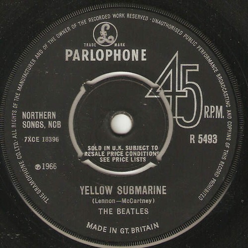 The Beatles Eleanor Rigby / Yellow Submarine (Vinyl) eBay