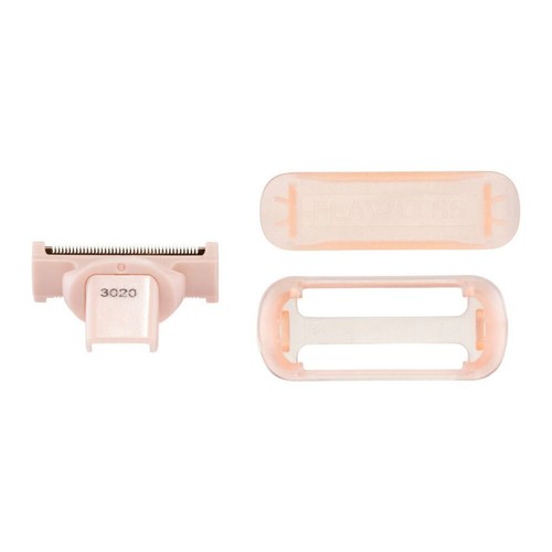 2x Flawless Finishing Touch 18K Gold Plated Nu Facial Razor Head Replacement - Picture 3 of 3