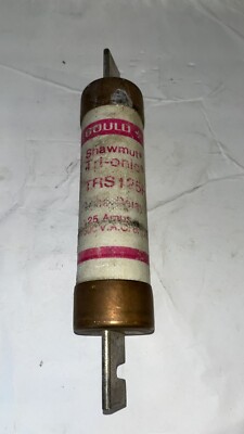 SHAWMUT TRS125R TRI-ONIC FUSE 125A 600 VAC / NO BOX