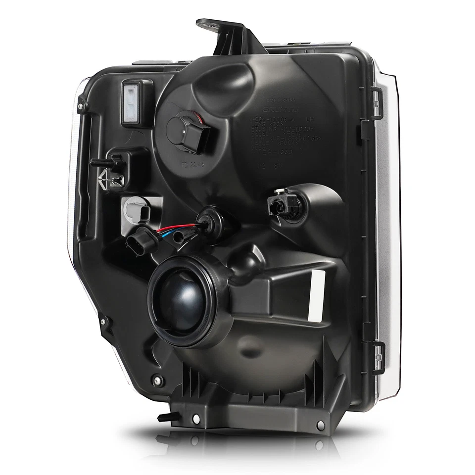 Upgrade LED Headlights For 2008-2018 Ford E-150 250 350 Projector Pair w/LED DRL - Image 3 of 4