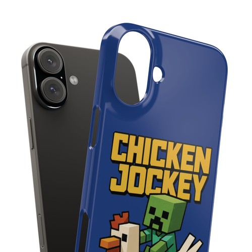 Fun Chicken jockey Slim Phone Cases, Gamer Accessories, Design - 第 12/33 張圖片
