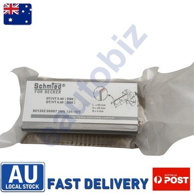 7PCS Carbon Vanes WN124-161 90135200007 For Becker DT/T/VT3.40 4.40 T3.41DSK