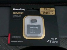 GameStop 512GB Express Micro SD Card For Nintendo Switch 2 - Brand New