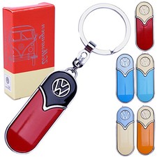 Schlüsselanhänger Volkswagen " Kombi " VW Metall Anhänger Schlüsselring Geschenk