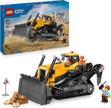 Lego City 60466 Bulldozer Giallo Draga Escavatore 8 Anni+