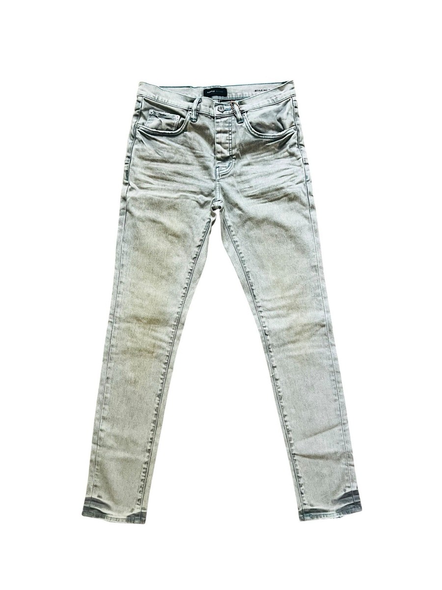 Purple Brand Jeans Mens Nitric Slim Fit Low Rise Tan P001 $275