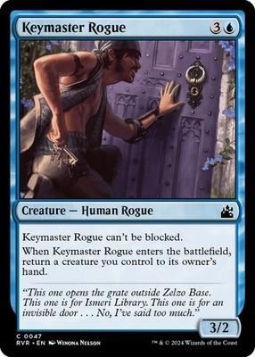 Keymaster Rogue RVR - 47 LP Ravnica Remastered Magic