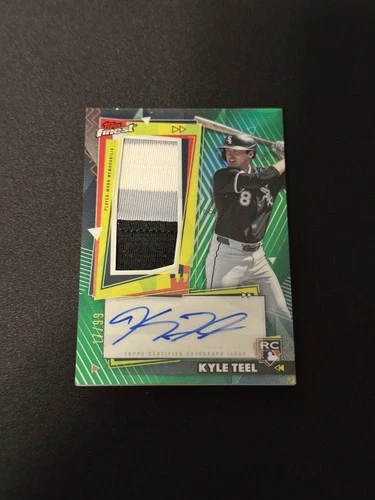 2026 Topps Finest Kyle Teel Green (RAW)