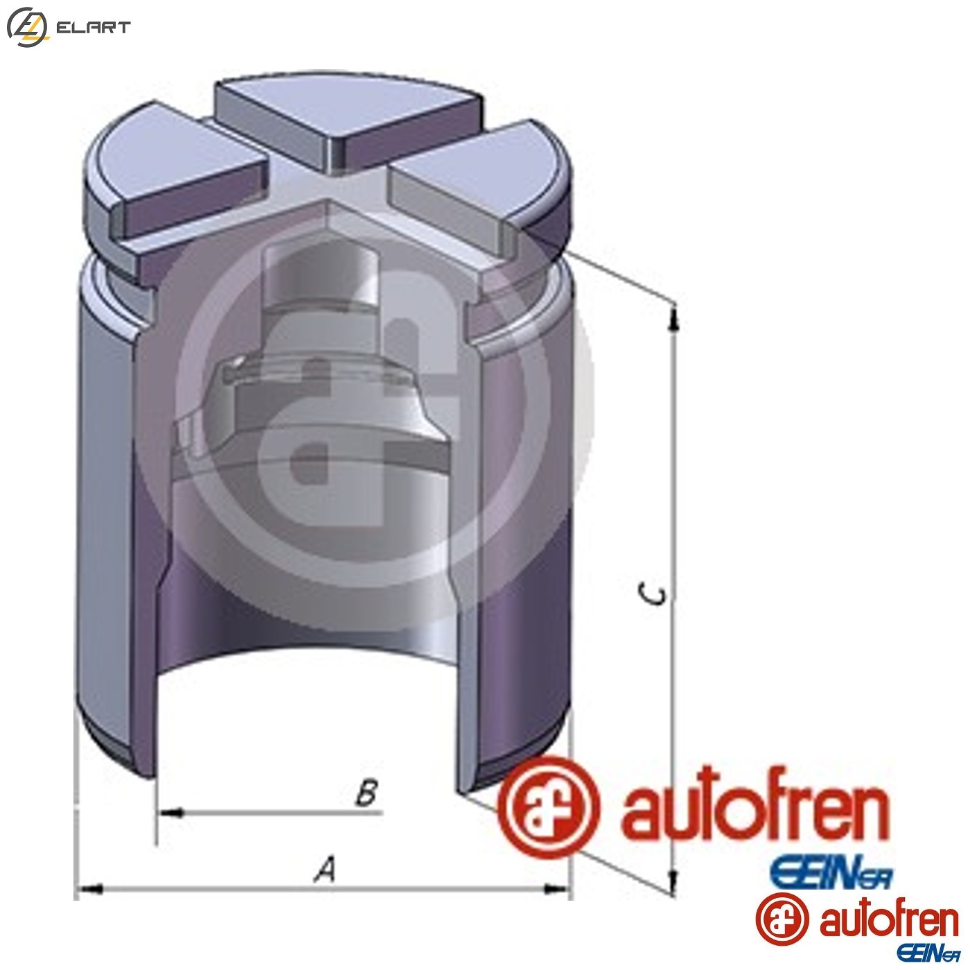 PISTON BRAKE CALIPER D025529 FOR HONDA ACCORD/VIII/Tourer/EURO K24Z3 2.4L 4cyl