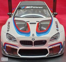 KYOSHO 1/18 BMW M6 GT3 Diecast Model Car - Collectible, Used