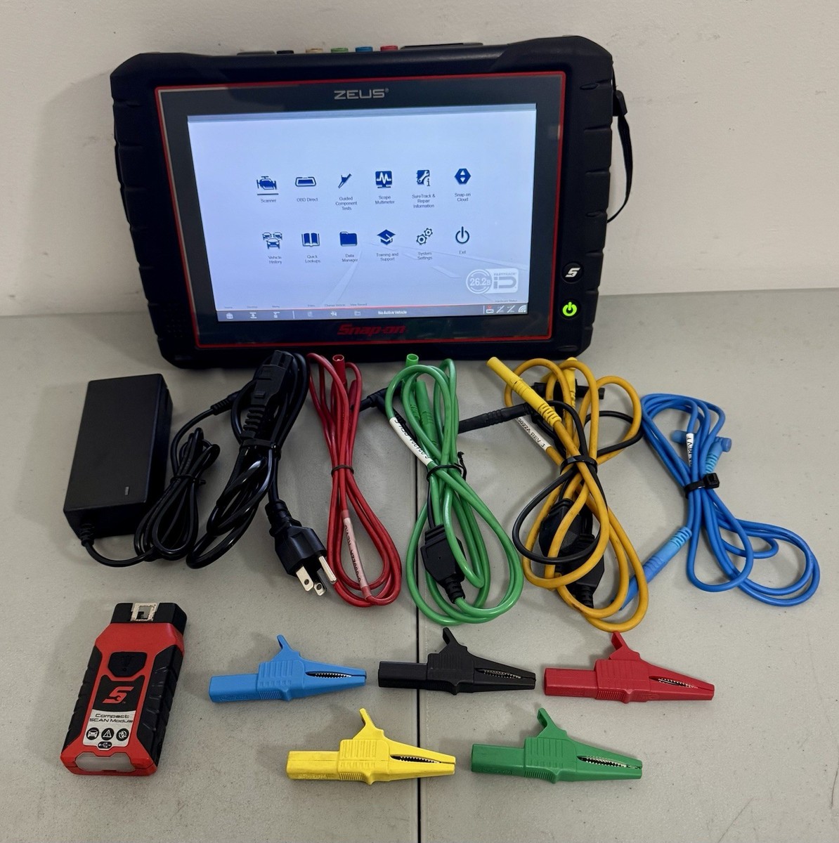 えすページ SNAP ON Zeus 26.2 EEMS342A DIAGNOSTIC SCANNER DOMESTIC ASIAN