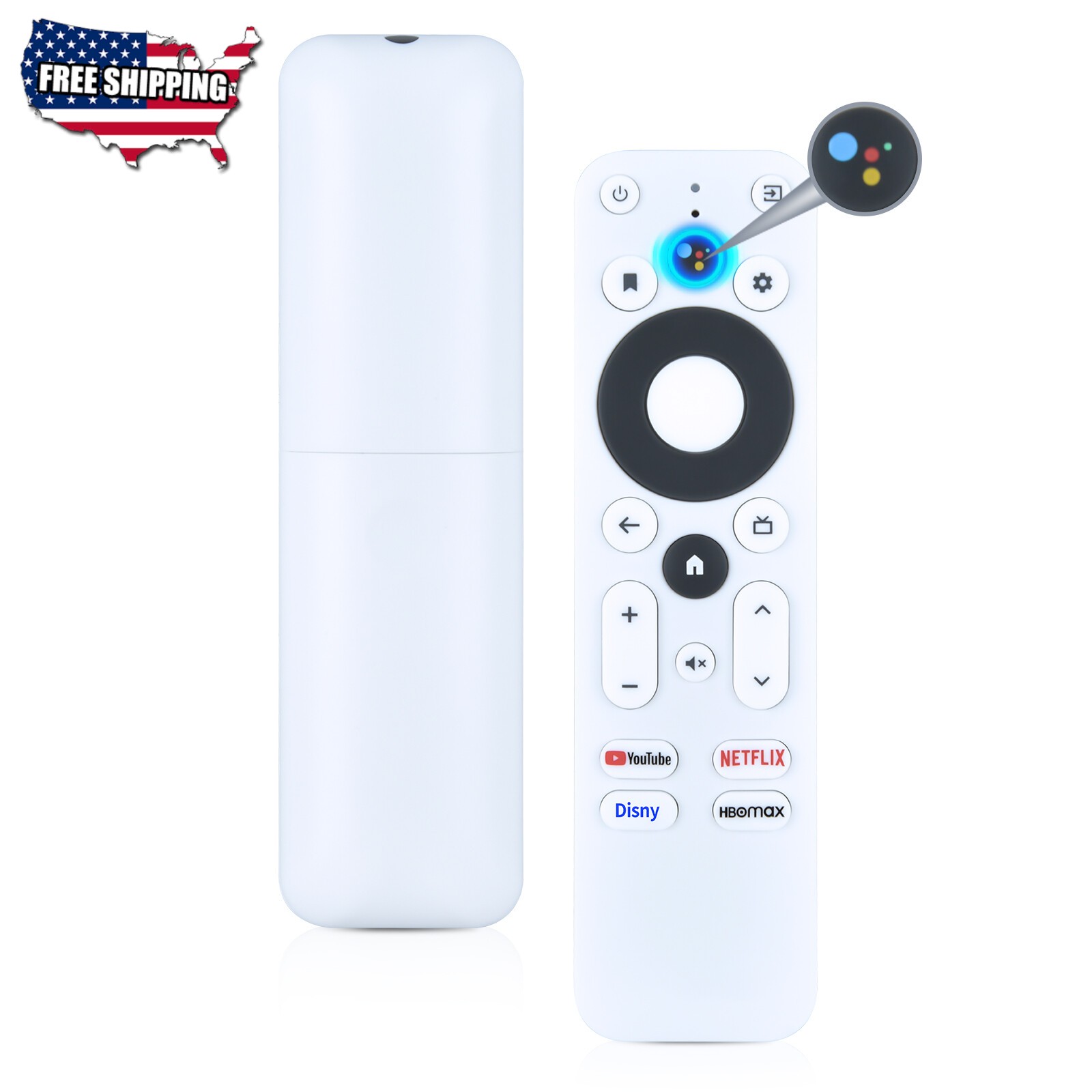 Voice Remote Control For ONN 100026240 Android TV 4K UHD Streaming Device