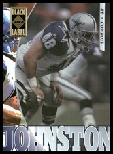 Daryl Johnston 1995 Collector's Edge #53 Black Label Dallas Cowboys