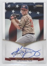 2012 Panini USA Baseball National Team 18U Signatures /349 Kevin Davis Auto 0c2