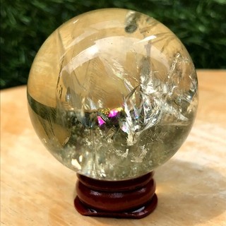 170G Natural Citrine Quartz Crystal Ball Sphere Polished Mineral Healing