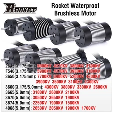 Rocket 3660 36550 Brushless Sensorless Motor for Traxxas HSP Monster 1/12 RC Car