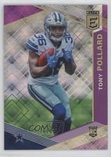 2019 Panini Donruss Elite Rookies Purple 76/99 Tony Pollard #138 g2u