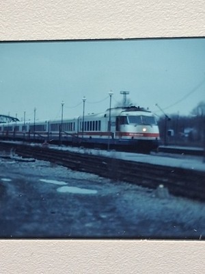 Original Zugdias (3) Amtrak Turbo Power Car von 1984