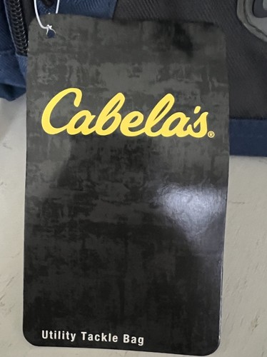 Cabela's Utility Tackle/Soft Bag, mit Riemen und Griff blau viele Taschen NEU! - Bild 6 von 12