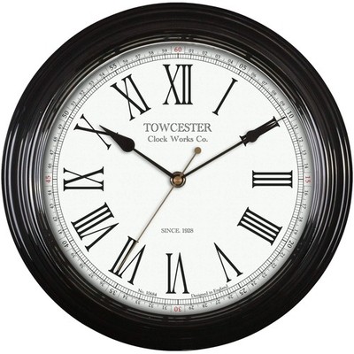 Acctim 26703 Redbourn Wanduhr, Schwarz
