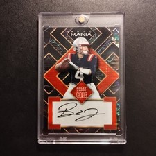 #1/2 Bailey Zappe Rookie Auto Black Pulsar 2022 Wild Card Mania WKU Patriots 