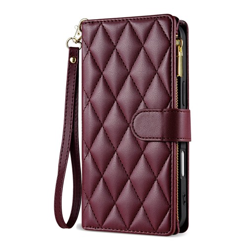 For Various Phone Crossbody Zipper Flip Leather Card Wallet Case Bag Stand Cover - Picture 8 of 19