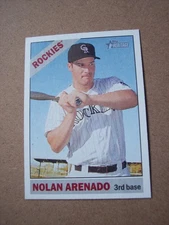 2015 Topps Heritage baseball Nolan Arenado card #72 NM or better