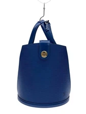 LOUIS VUITTON Shoulder Bag Crunew_Epi leather BLU Used