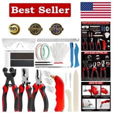 Professional Glass Cutters Kit - 33PC Hydraulic Tools for Stained Glass  Tiles
