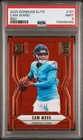 2025 PANINI DONRUSS ELITE RED #101 CAM WARD ROOKIE RC 19/99 PSA 9