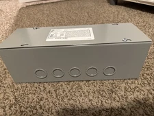 Hammond CGT1244 Wiring Trough Screw Cover With Knockouts 4x4x12 New