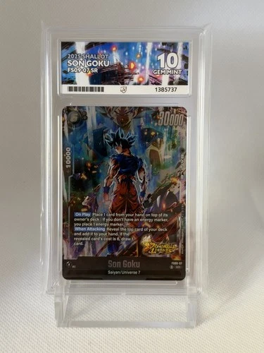 Dragon Ball Super Fusion World Son Goku FS09-07 2025 Starter Deck Shallot ACE 10