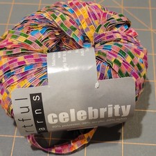 ARTFUL YARNS CELEBRITY MULTICOLOR ITALY  VINTAGE COMBINE SHIP