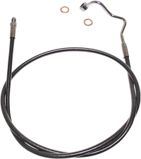 Magnum Designer Series ABS-Specific Front Brake Line Kit 15" Black Pearl AS47029