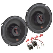 JBL Stage3 627F Set passt f&uuml;r Peugeot 1007 206 307 406 407 165mm Koaxial System