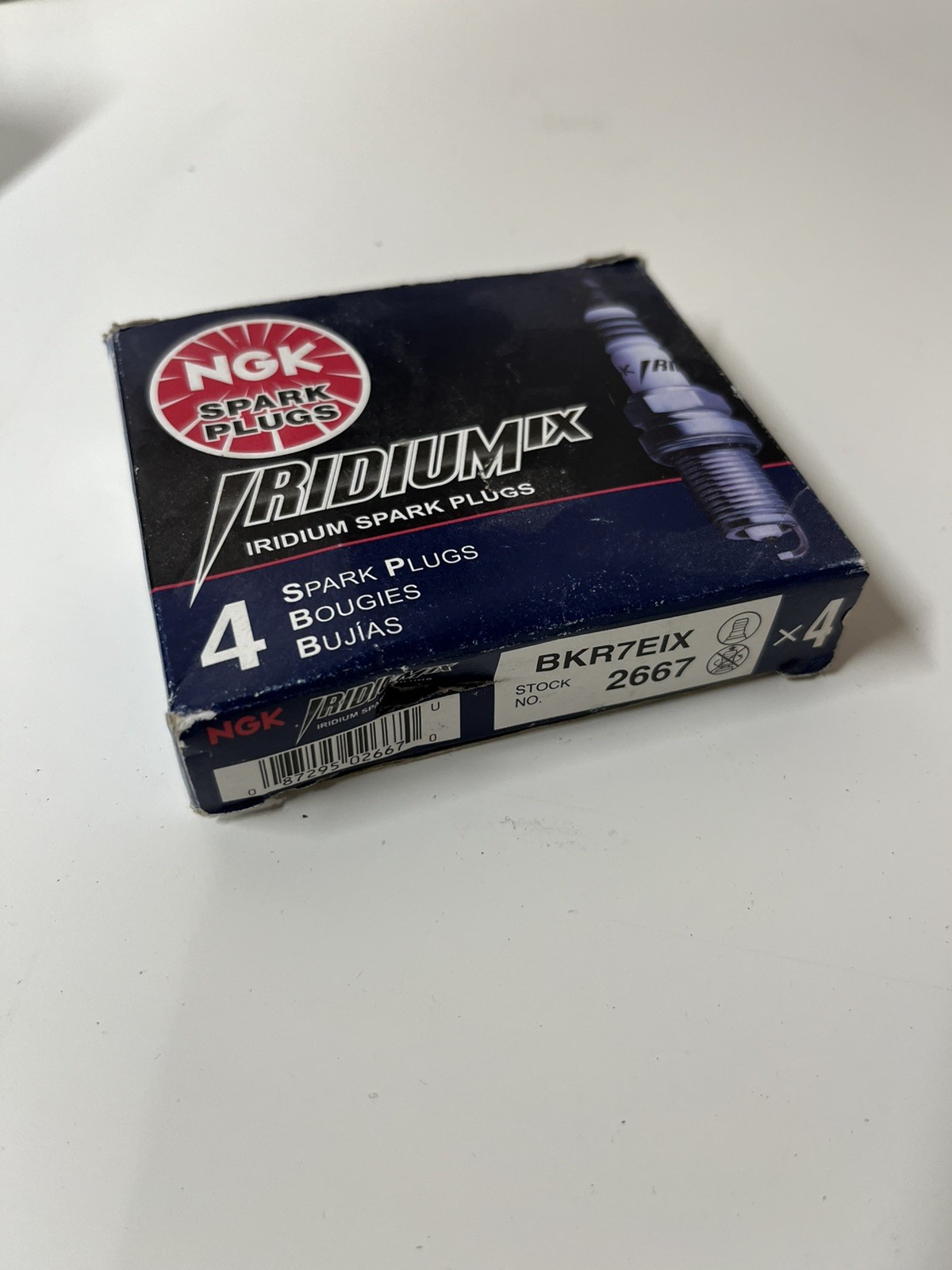 Spark Plug-Iridium IX NGK BKR7EIX