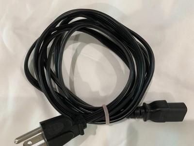 CHING CHENG (EL-701A / E88446) 3-Prong AC Power Cord 10A/125V Black, 5 ft.