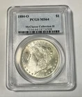1884-O MORGAN Dollar PCGS MS 64! .90% Silver content! Super Cartwheel affect!