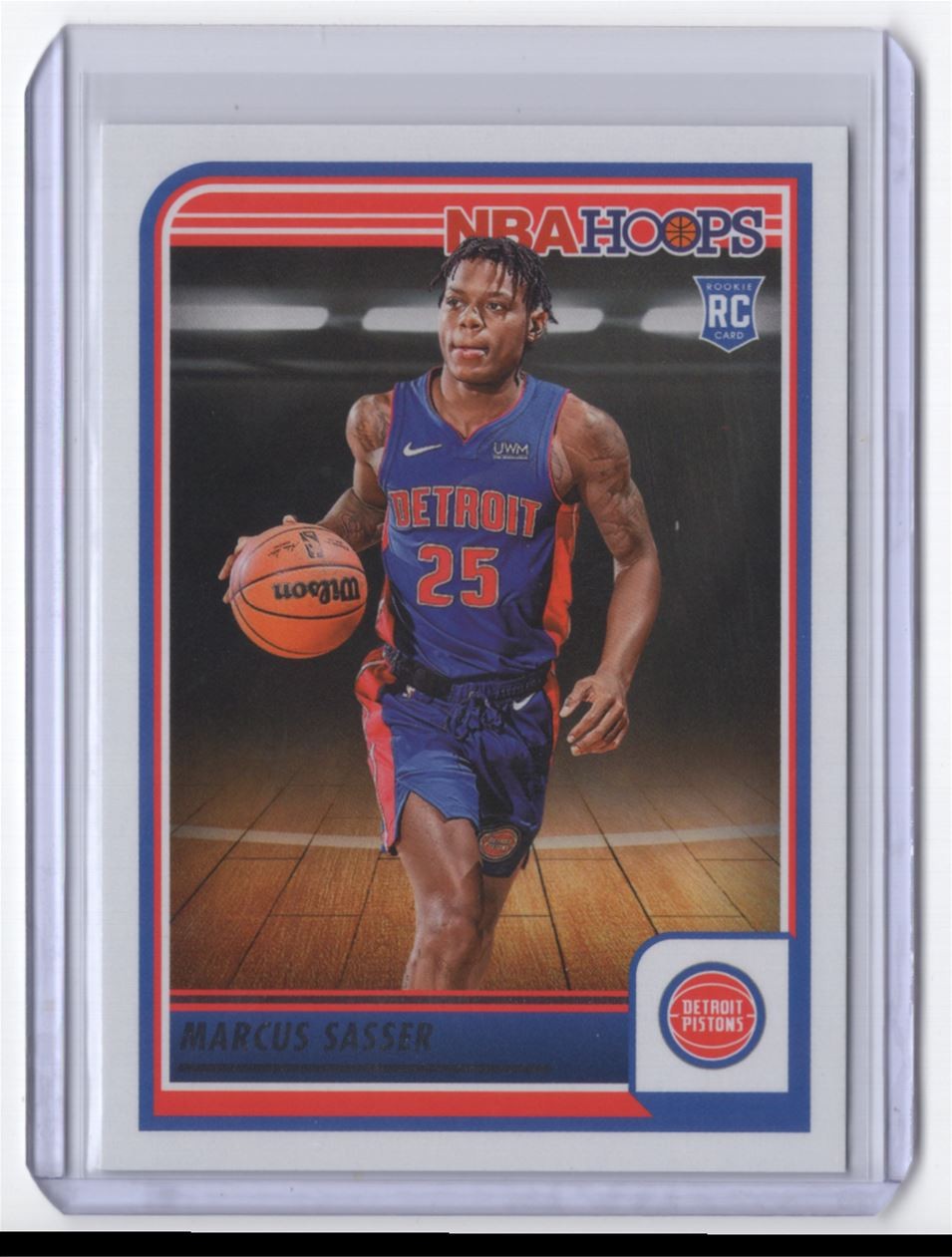 2023-24 Panini Hoops Marcus Sasser Rookie Detroit Pistons #260